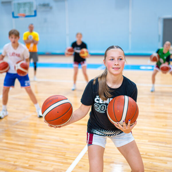Basketbola treniņi Rimi Olimpiksajā centrā