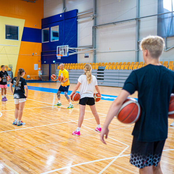 Basketbola treniņi Rimi Olimpiksajā centrā