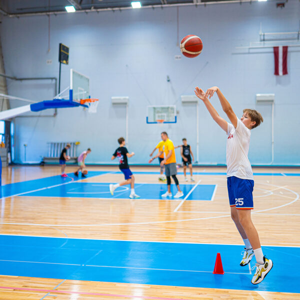 Basketbola treniņi Rimi Olimpiksajā centrā