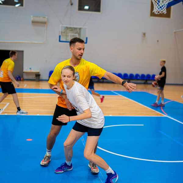 Basketbola treniņi Rimi Olimpiksajā centrā