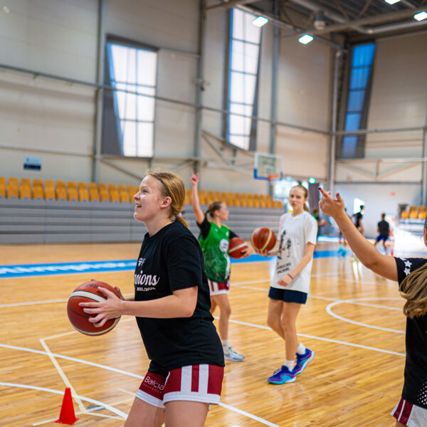 Basketbola treniņi Rimi Olimpiksajā centrā