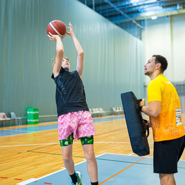 Basketbola treniņi Rimi Olimpiksajā centrā