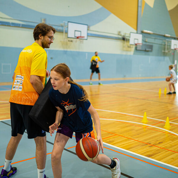 Basketbola treniņi Rimi Olimpiksajā centrā