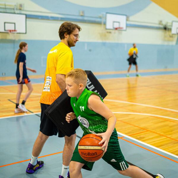 Basketbola treniņi Rimi Olimpiksajā centrā