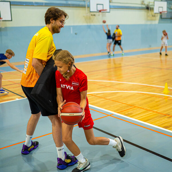 Basketbola treniņi Rimi Olimpiksajā centrā