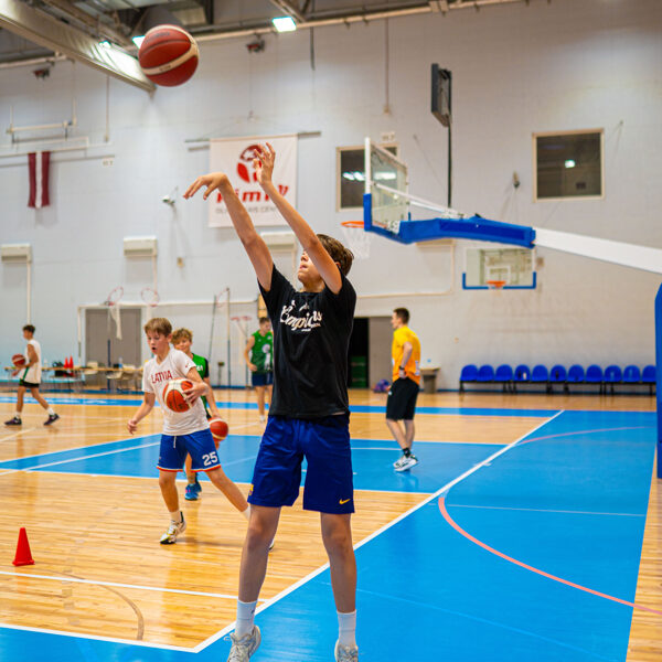 Basketbola treniņi Rimi Olimpiksajā centrā