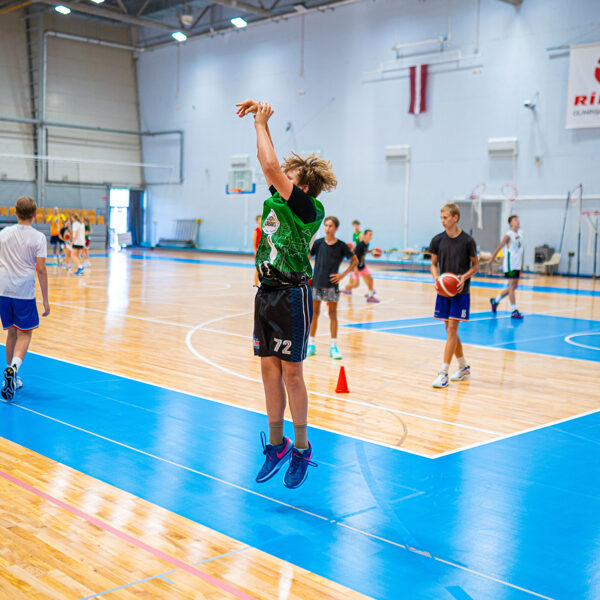 Basketbola treniņi Rimi Olimpiksajā centrā