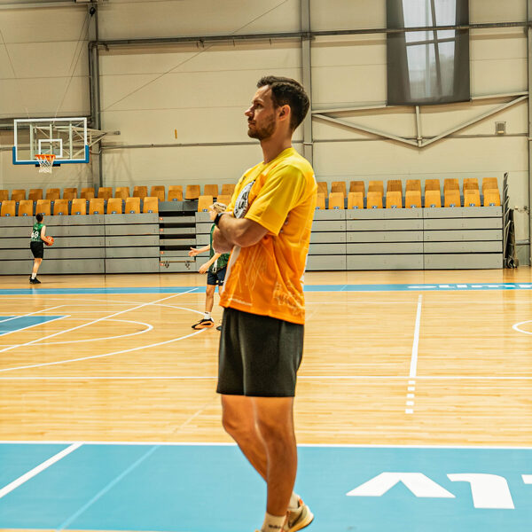 1. basketbola treniņš vasaras sezonā