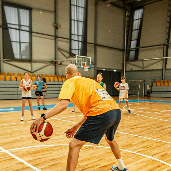 1. basketbola treniņš vasaras sezonā