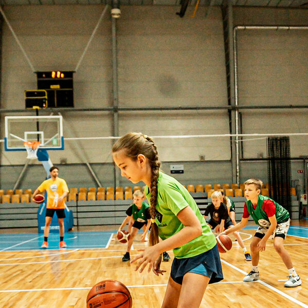 1. basketbola treniņš vasaras sezonā