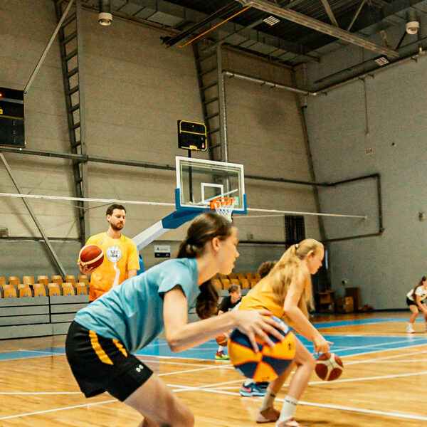 1. basketbola treniņš vasaras sezonā