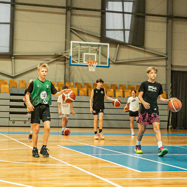 1. basketbola treniņš vasaras sezonā