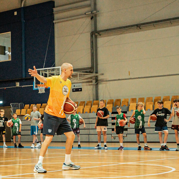 1. basketbola treniņš vasaras sezonā