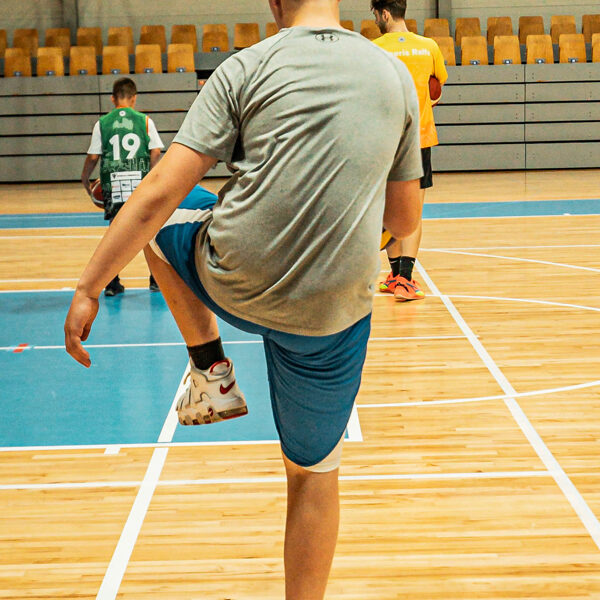 1. basketbola treniņš vasaras sezonā
