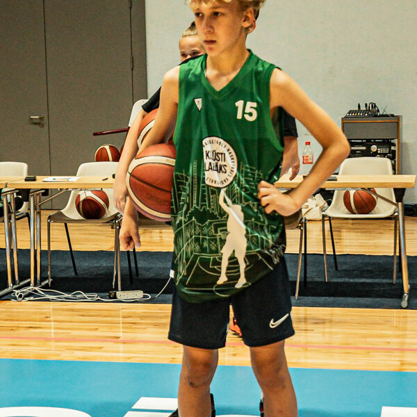 1. basketbola treniņš vasaras sezonā