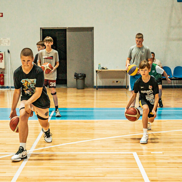 1. basketbola treniņš vasaras sezonā