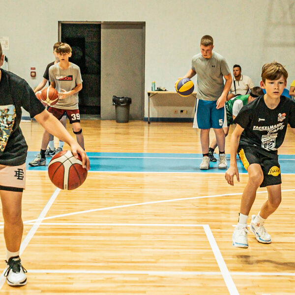 1. basketbola treniņš vasaras sezonā