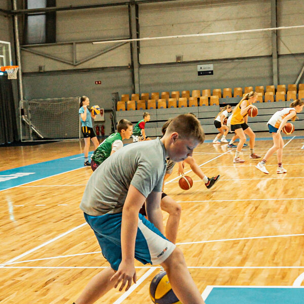 1. basketbola treniņš vasaras sezonā