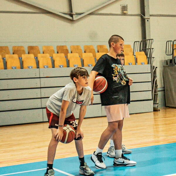 1. basketbola treniņš vasaras sezonā