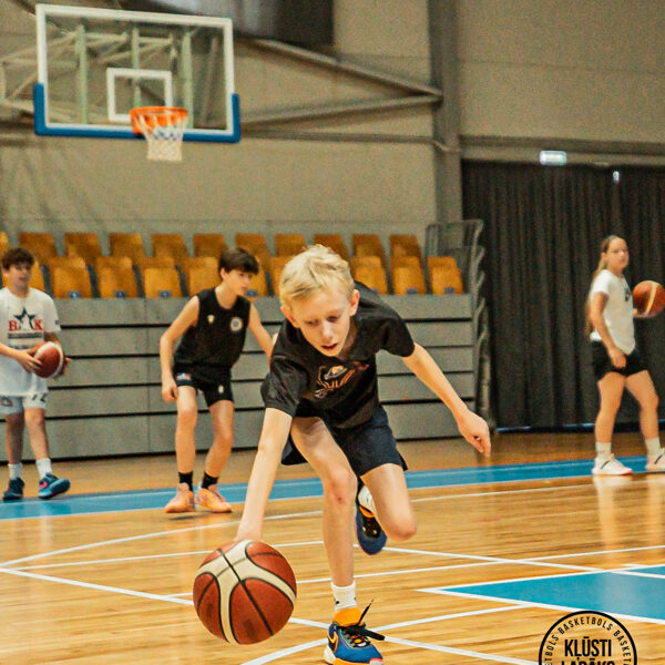 1. basketbola treniņš vasaras sezonā