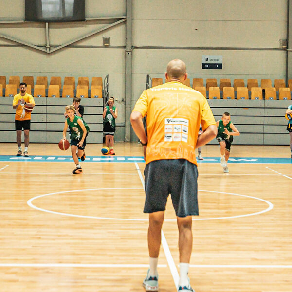 1. basketbola treniņš vasaras sezonā