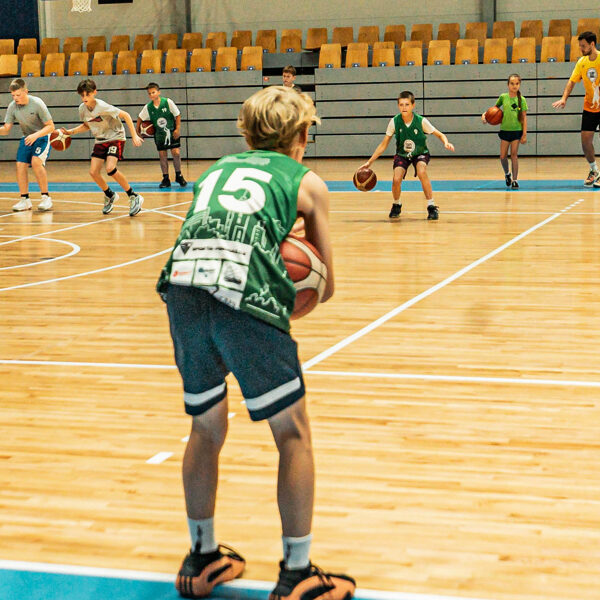 1. basketbola treniņš vasaras sezonā