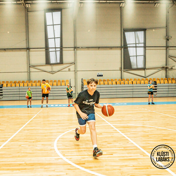 1. basketbola treniņš vasaras sezonā