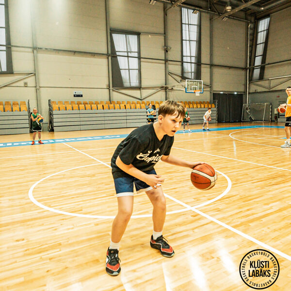 1. basketbola treniņš vasaras sezonā
