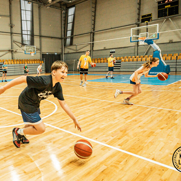1. basketbola treniņš vasaras sezonā