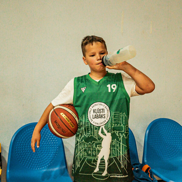 1. basketbola treniņš vasaras sezonā