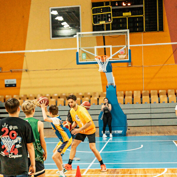 1. basketbola treniņš vasaras sezonā