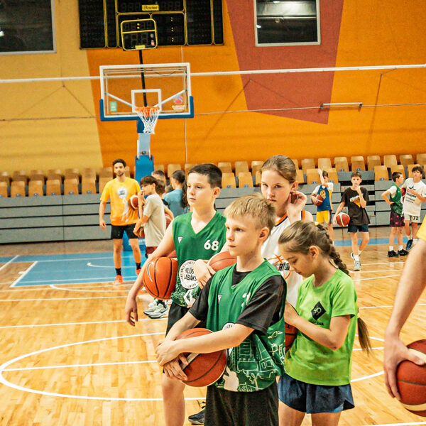 1. basketbola treniņš vasaras sezonā