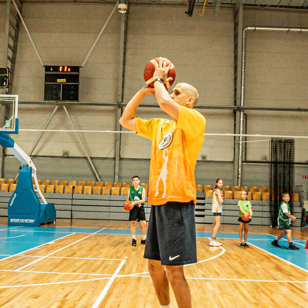 1. basketbola treniņš vasaras sezonā