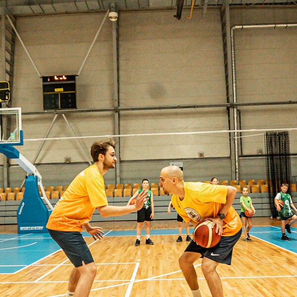 1. basketbola treniņš vasaras sezonā