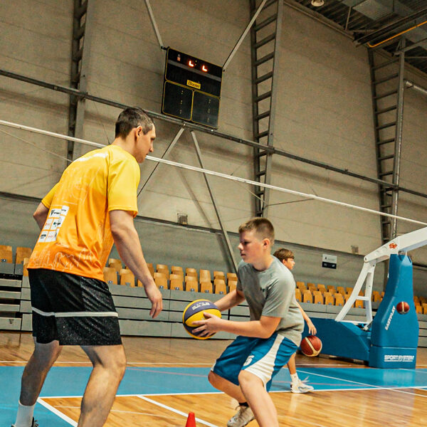 1. basketbola treniņš vasaras sezonā