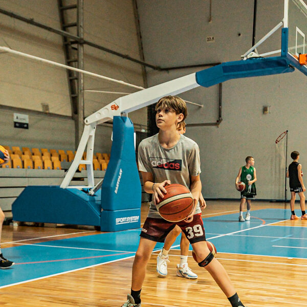 1. basketbola treniņš vasaras sezonā