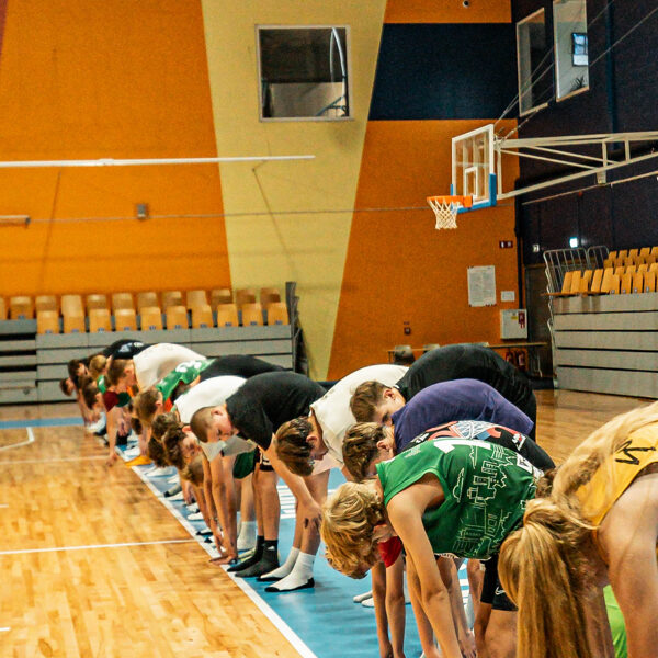 1. basketbola treniņš vasaras sezonā