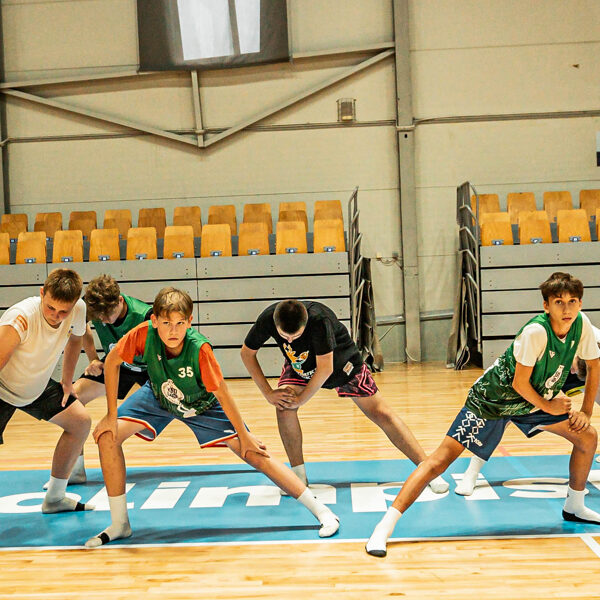 1. basketbola treniņš vasaras sezonā