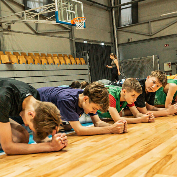 1. basketbola treniņš vasaras sezonā