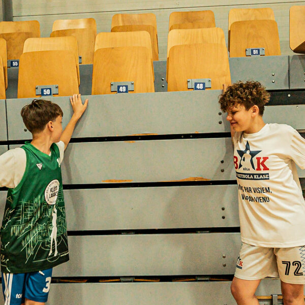 1. basketbola treniņš vasaras sezonā