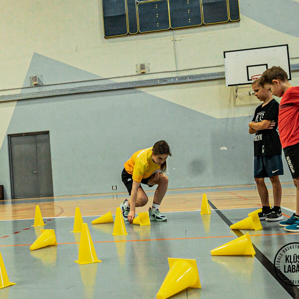 Pirmā pieredze basketbolā