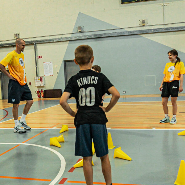 Pirmā pieredze basketbolā