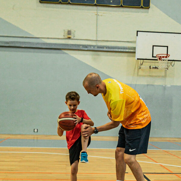 Pirmā pieredze basketbolā