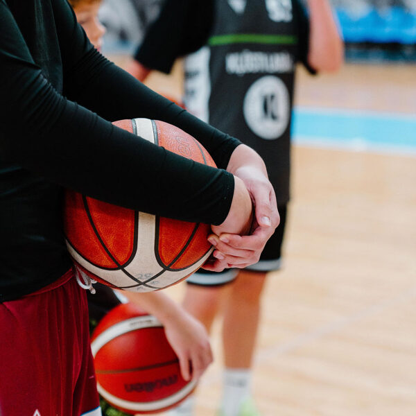 Basketbola treniņš Rimi Olimpiskajā centrā, Rīgā