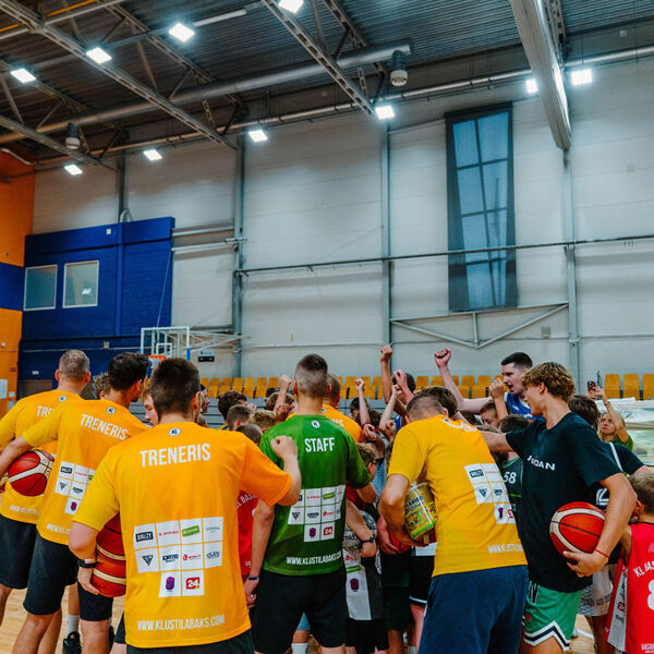 Kļūsti Labāks vasara 2025 - noslēdzošais basketbola treniņš Rimi Olimpiskajā centrā