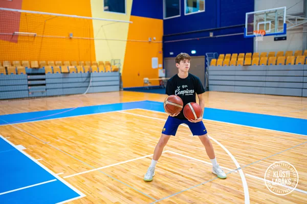 Basketbola treniņi Rimi Olimpiksajā centrā