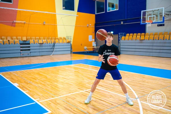 Basketbola treniņi Rimi Olimpiksajā centrā