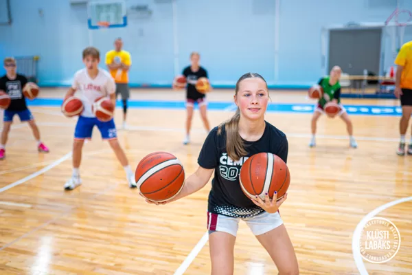 Basketbola treniņi Rimi Olimpiksajā centrā