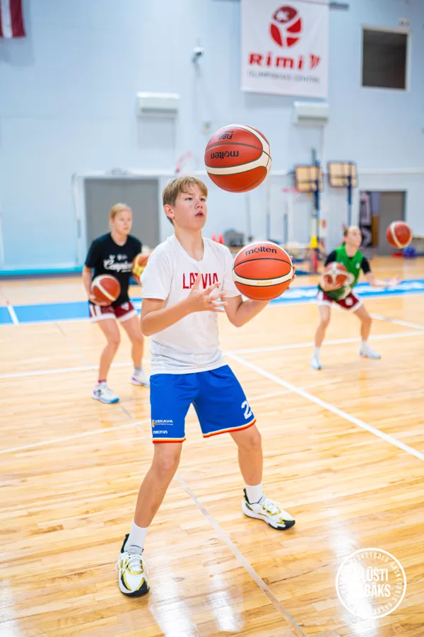 Basketbola treniņi Rimi Olimpiksajā centrā