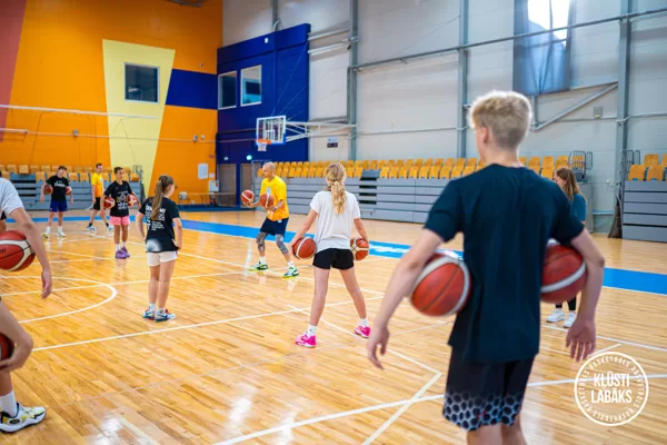 Basketbola treniņi Rimi Olimpiksajā centrā